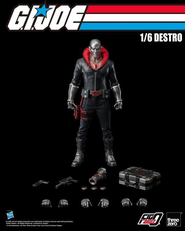 PRE-ORDER ThreeZero G.I. Joe - FigZero 1/6 Destro