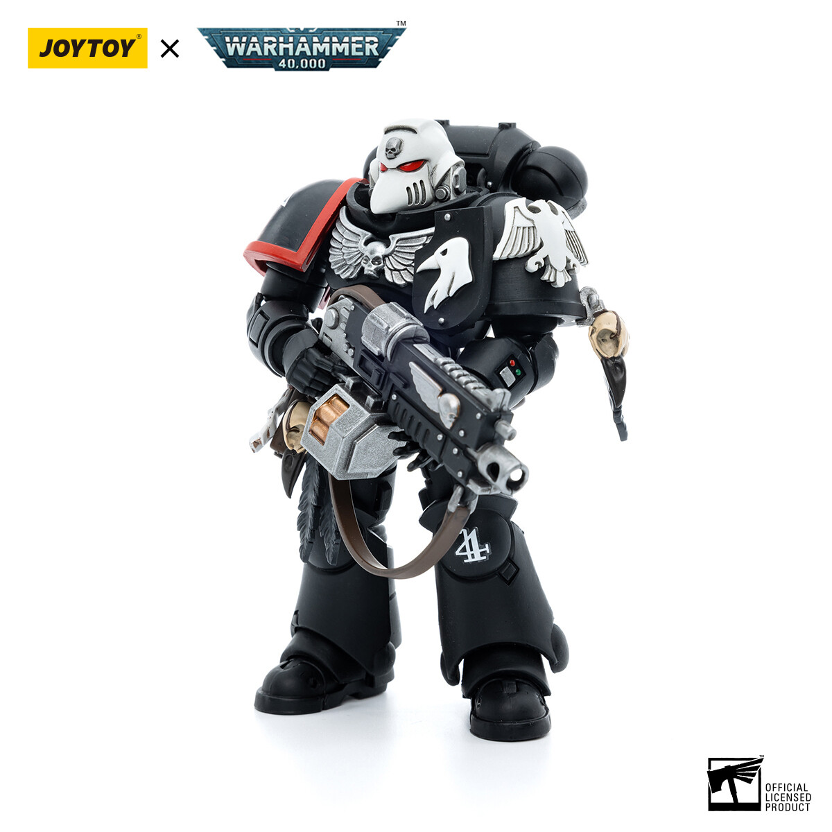 PRE-ORDER Joy Toy Warhammer 40k Raven Guard Intercessors Sergeant Rychas