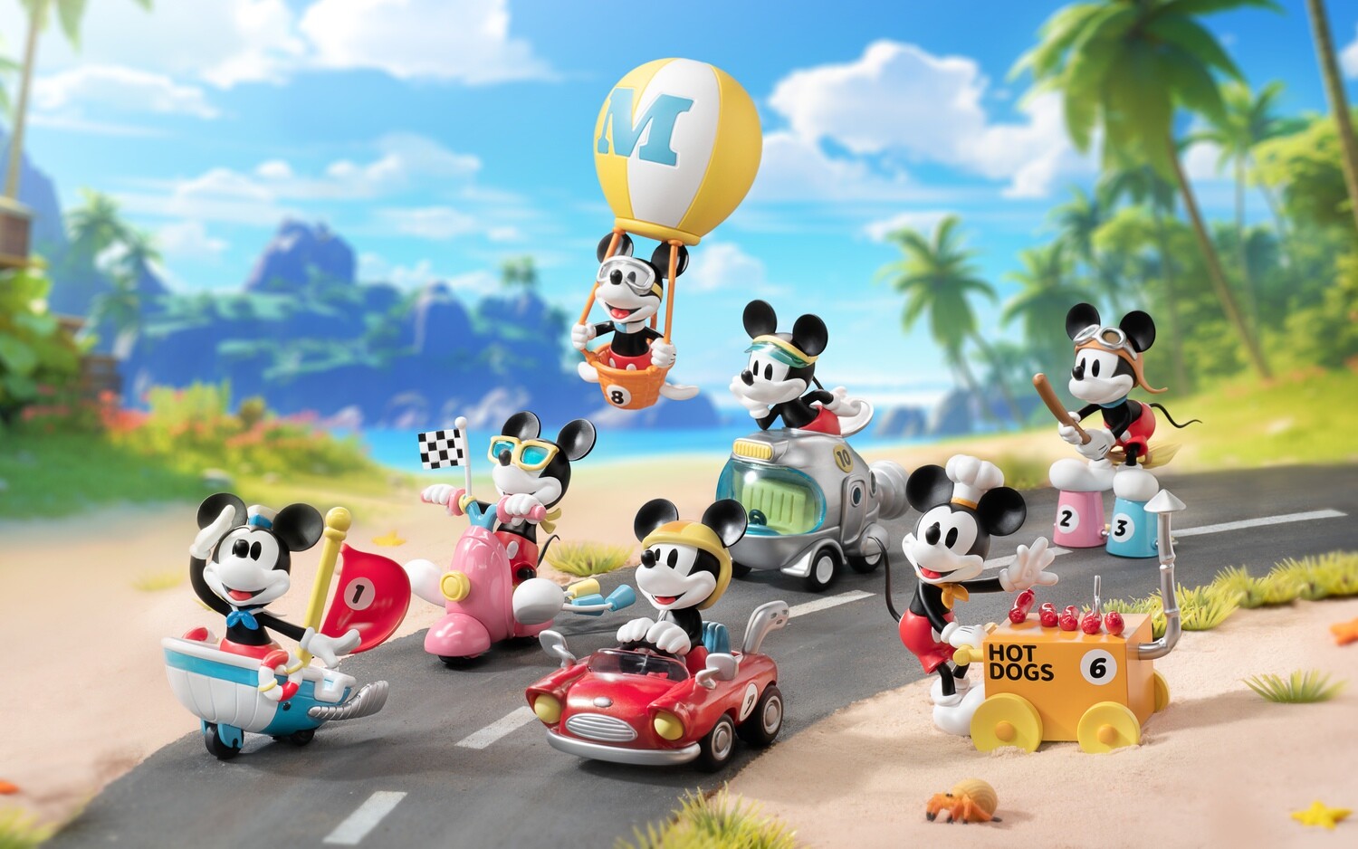 PRE-ORDER 52Toys MICKEY Setting Off (6pcs/PDQ)