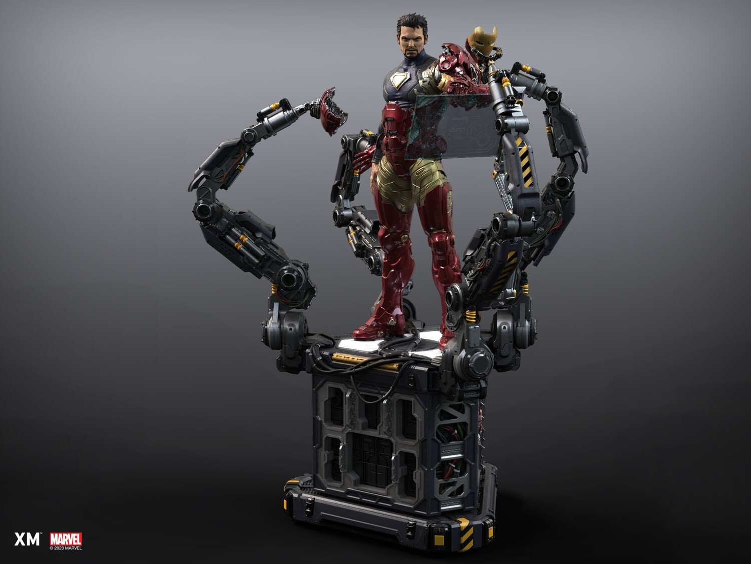PRE-ORDER XM Studios Ironman Suit Up Ver B(XM Exclusive) 1/4 Scale