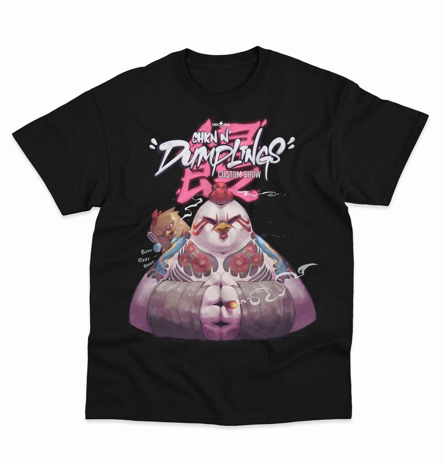 Chkn N Dumplings Custom Show Tee, Size: Small