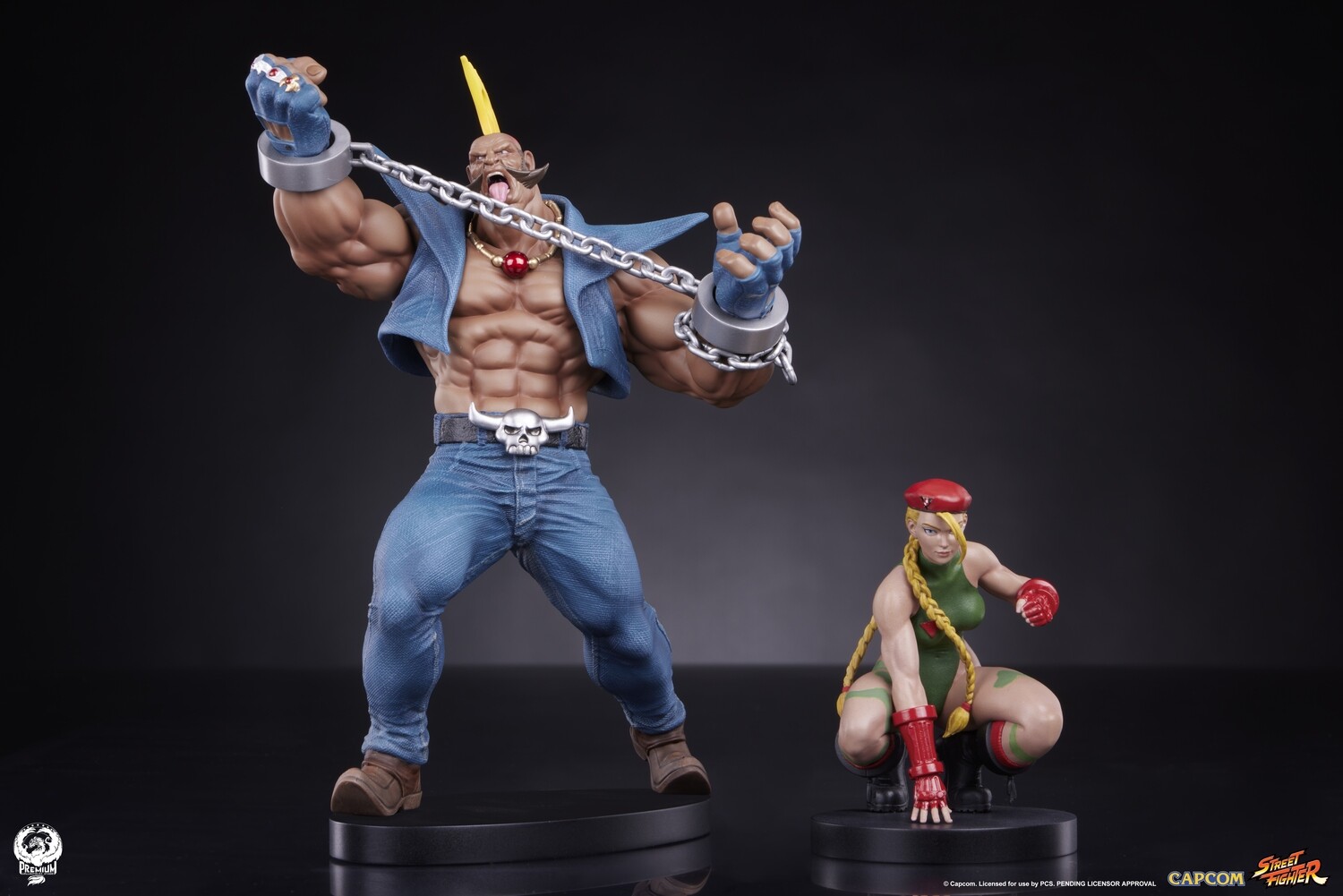 PRE-ORDER Premium Collectibles Studios Street Jam: cammy and Birdie 1:10 - Street Jam Statue Set