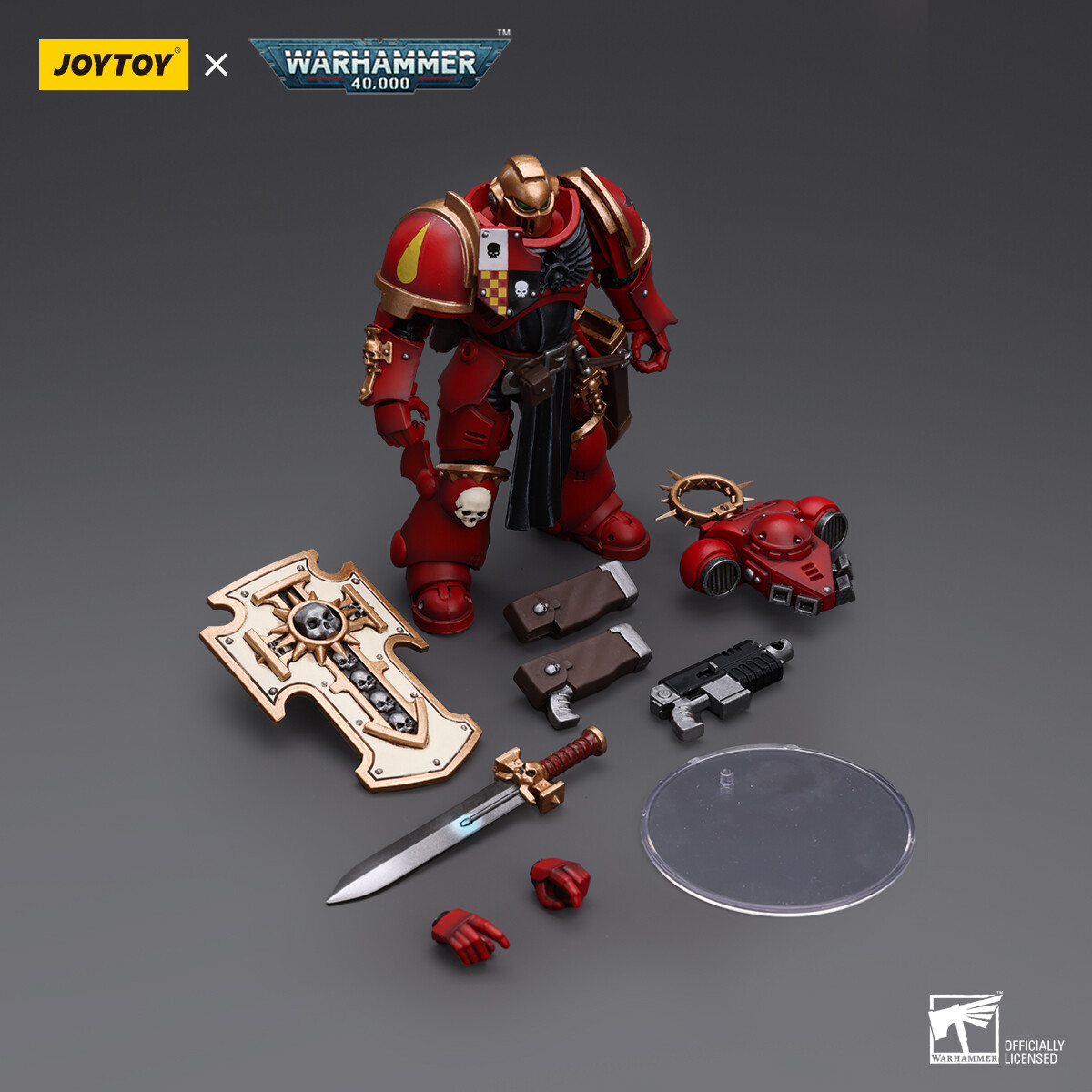 PRE-ORDER Joy Toy Warhammer 40k Primaris Space Marines Blood Angels Bladeguard Veteran