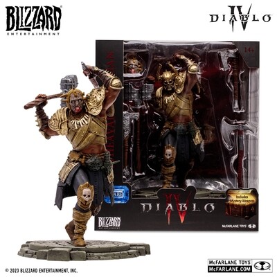 PRE-ORDER Mcfarlane Diablo IV Wave 1 - Barbarian Upheaval Rare 6&quot; Action Figure
