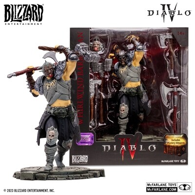 PRE-ORDER Mcfarlane Diablo IV Wave 1 - Barbarian Whirldwind Epic 6&quot; Action Fgiure