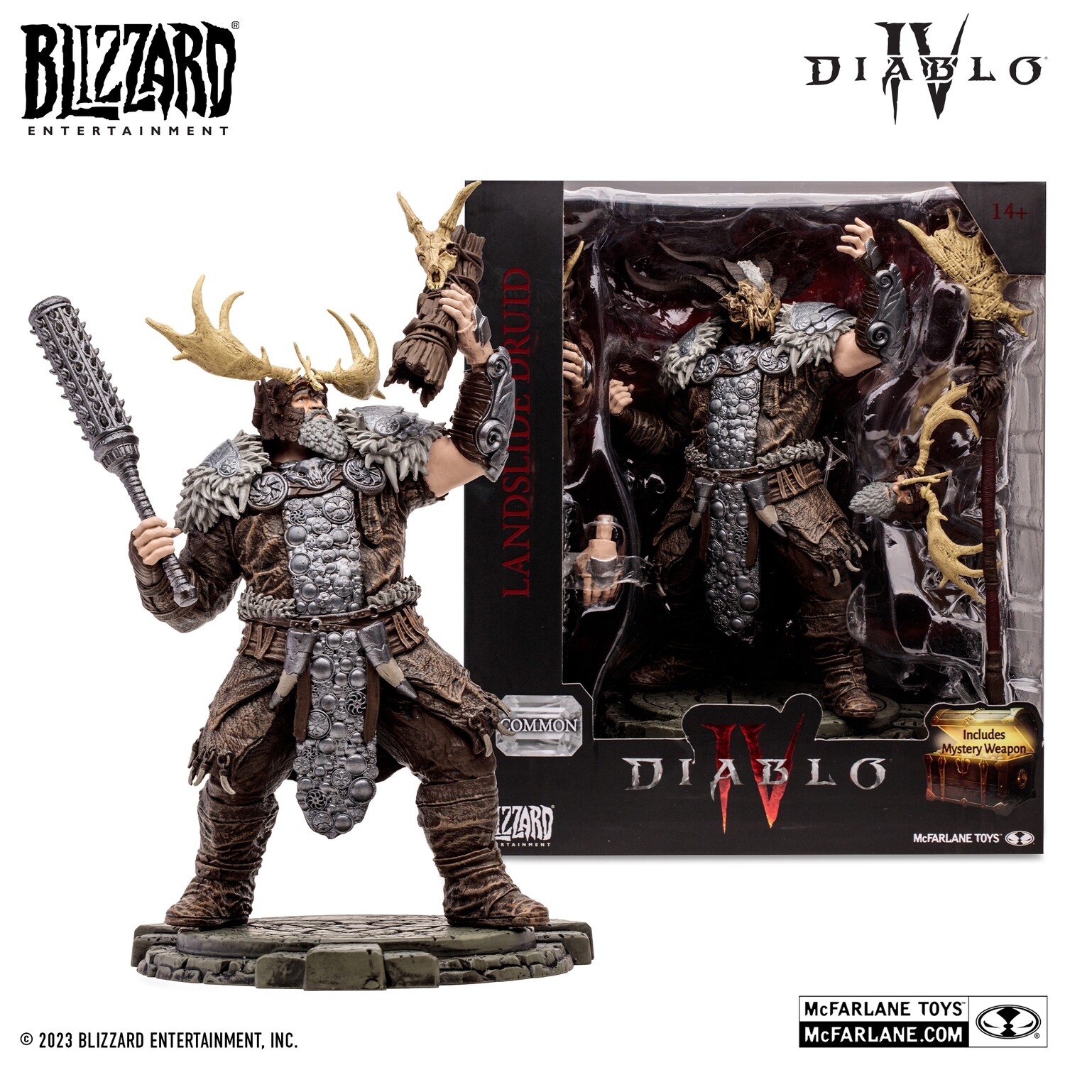 PRE-ORDER Mcfarlane Diablo IV Wave 1 - Druid Landslide 6&quot; Action Figure