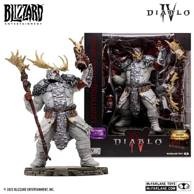 PRE-ORDER Mcfarlane Diablo IV Wave 1 - Druid Lightning Storm Epic 6&quot; Action Figure