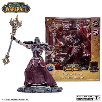 PRE-ORDER Mcfarlane World of Warcraft Wave 1 - Undead Priest/Warlock Rare 6" Action Figure