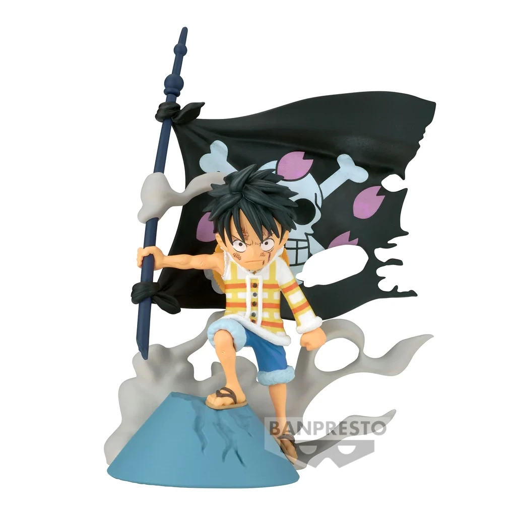 Banpresto One Piece World Collectabale Figure Log Stories Monkey D Luff
