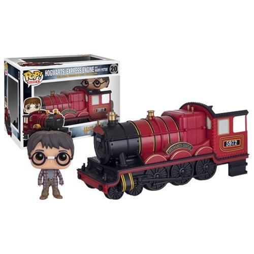 Funko Harry Potter Hogwarts Express Engine Vehicle with Harry Potter Pop! Vinyl Figure