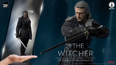 PRE-ORDER ThreeZero The Witcher - 1/6 Geralt of Rivia (Season 3)