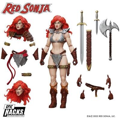 PRE-ORDER Boss Fight Studios Epic H.A.C.K.S. Red Sonja Action Figure