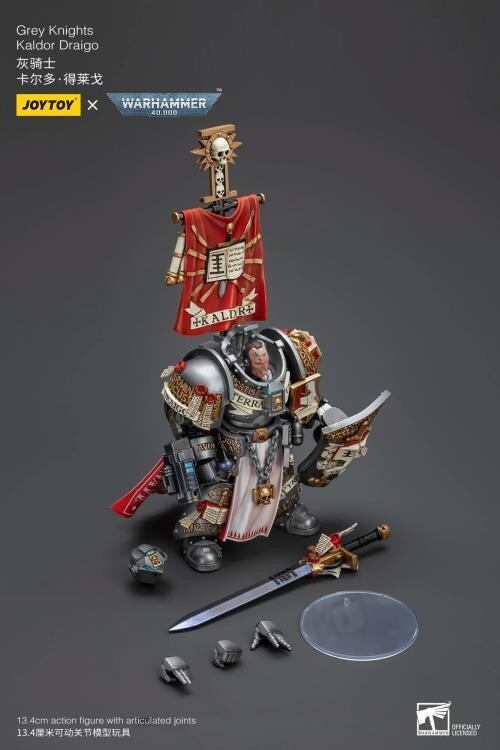 PRE-ORDER Joy Toy Warhammer 40k Grey Knights Xaldor Draigo