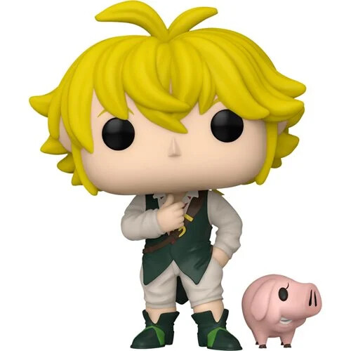 Funko Seven Deadly Sins Meliodas Funko Pop! Vinyl Figure and Hawk Pop! Buddy #1497