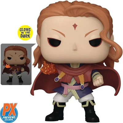 Funko Black Clover Fuegoleon Glow-in-the-Dark Funko Pop! Vinyl Figure #1551 - Previews Exclusive