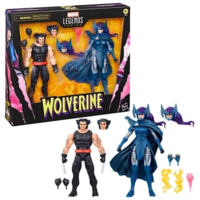 PRE-ORDER Hasbro Marvel Legends Series Wolverine and Psylocke