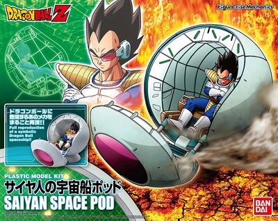PRE-ORDER Bandai Dragon Ball Z Figure-rise Mechanics Saiyan Space Pod Plastic Model Kit