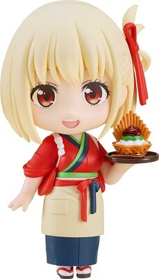 PRE-ORDER Good Smile Nendoroid Lycoris Recoil - Chisato Nishikigi Cafe LycoReco Uniform Ver.
