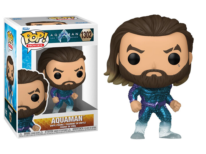 Funko Aquaman and the Lost Kingdom - Aquaman (Stealth Suit) Pop! Vinyl Figure