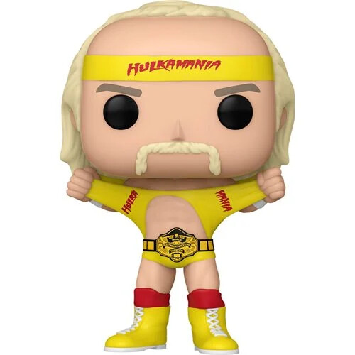 PRE-ORDER Funko 
WWE Hulkamania with Belt Funko Pop! Vinyl Figure #149