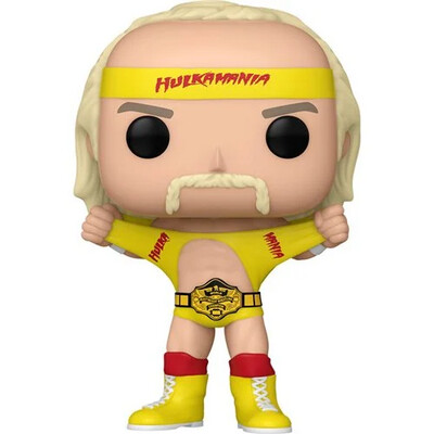 PRE-ORDER Funko 
WWE Hulkamania with Belt Funko Pop! Vinyl Figure #149