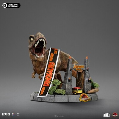 PRE-ORDER Iron Studios T-REX Illusion Deluxe Mini Co.