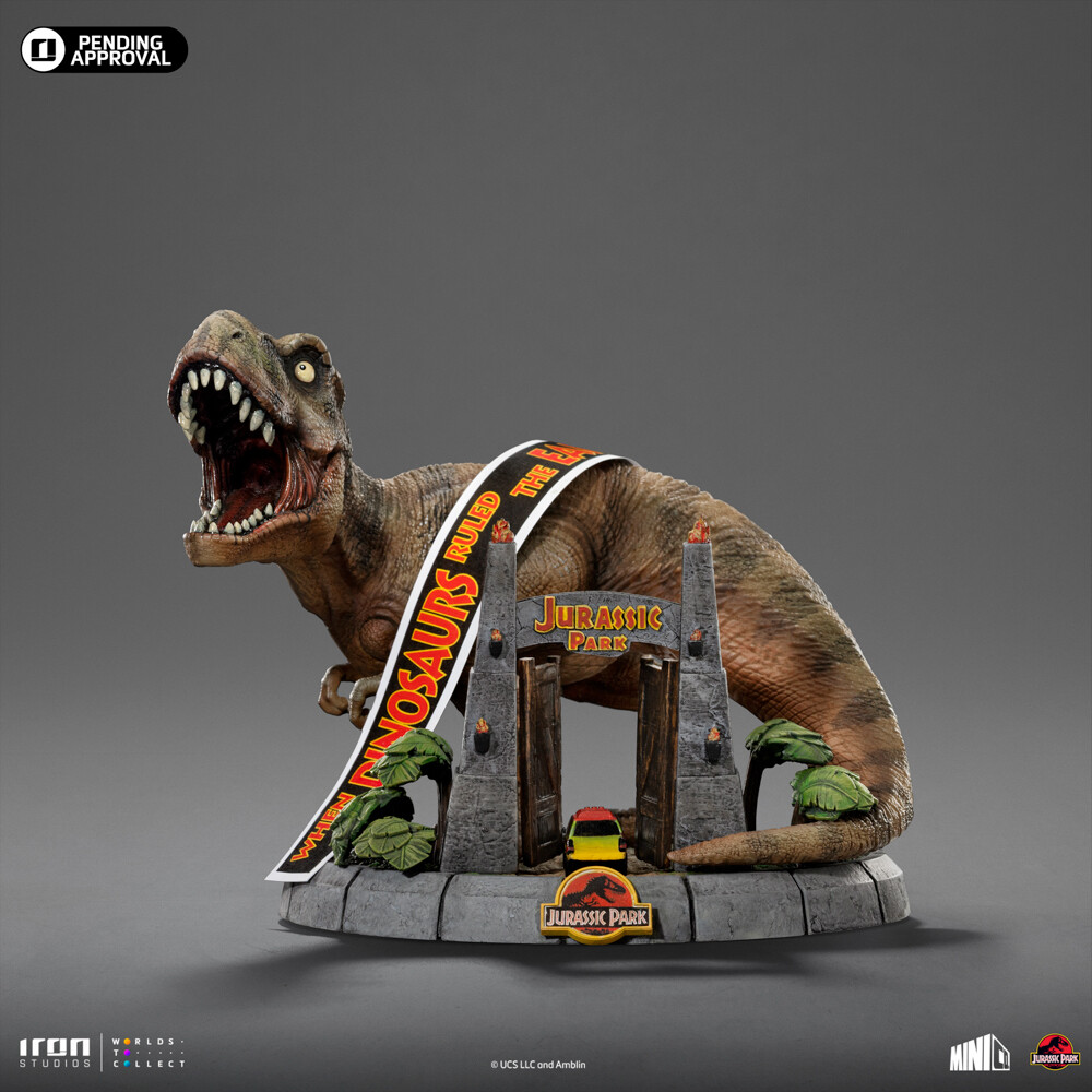 PRE-ORDER Iron Studios T-REX Illusion Deluxe Mini Co.