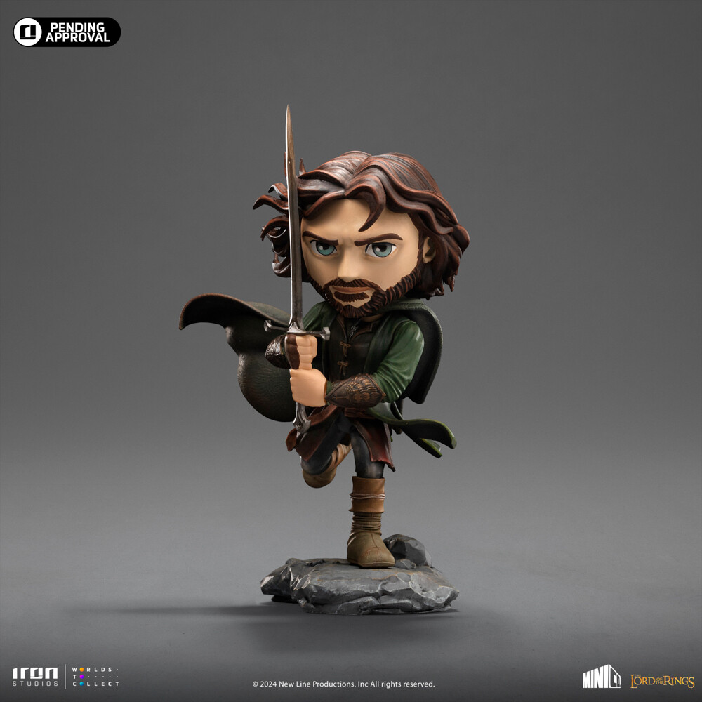 PRE-ORDER Iron Studios Lord of the Rings Aragorn Mini Co.