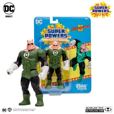 PRE-ORDER Mcfarlane DC Direct Super Powers Wave 7 - Kilowog (Tales of the Green Lantern Corps) 5" Action Figure