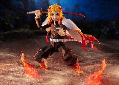 PRE-ORDER Good Smile figma Demon Slayer Kimetsu no Yaiba - Kyojuro Rengoku (reorder)