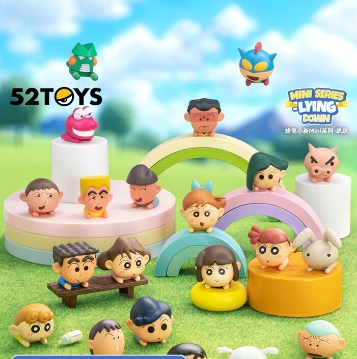 PRE-ORDER 52Toys Crayon Shin-chan MINI-Lying Down Series 1pc Blind Bag