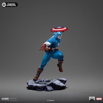 PRE-ORDER Iron Studios Captain America Marvel BDS Art Scale 1/10