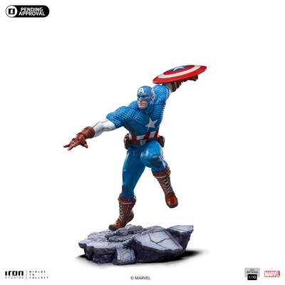 PRE-ORDER Iron Studios Captain America Marvel BDS Art Scale 1/10