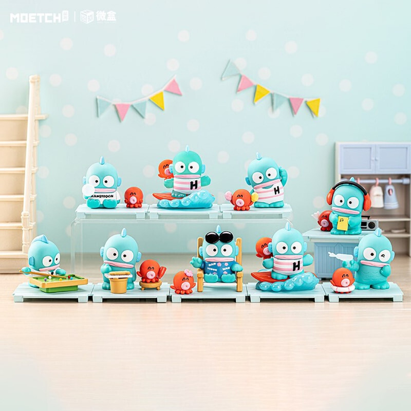 PRE-ORDER Moetch Hangyodon Worry Free Life Series Mini Box (PDQ/8pcs)