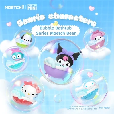 PRE-ORDER Moetch Sanrio Characters Bubble Bathtub Series Moetch Bean (PDQ/18pcs)