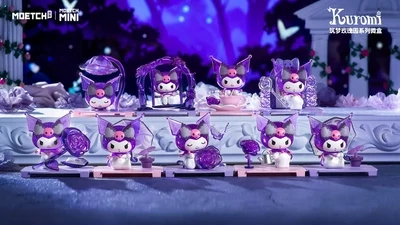 PRE-ORDER Moetch KUROMI Dream Rose Garden Series Mini Box (PDQ/8pcs)