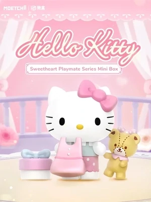 PRE-ORDER Moetch Hello Kitty Sweetheart Playmate Series of Mini Box (PDQ/8pcs)