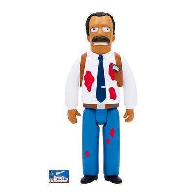 PRE-ORDER Super7 The SImpson Reaction Wave 1 Mcbain - Scoey