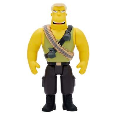 PRE-ORDER Super7 The SImpson Reaction Wave 1 Mcbain - Mcbain (Commando)