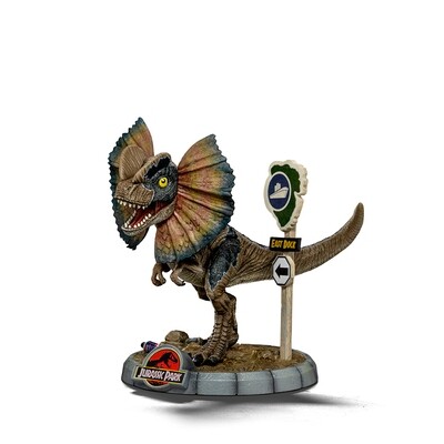 PRE-ORDER Iron Studios Dilophosaurus Jurassic Park Mini Co.