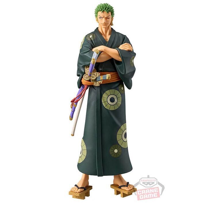 Banpresto One Piece DXF The Grandline Series Wanokuni Roronoa Zoro Yukata Ver.