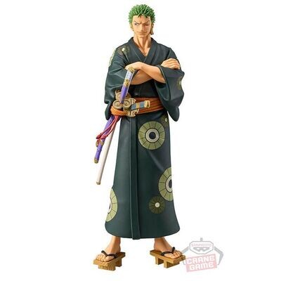 Banpresto One Piece DXF The Grandline Series Wanokuni Roronoa Zoro Yukata Ver.