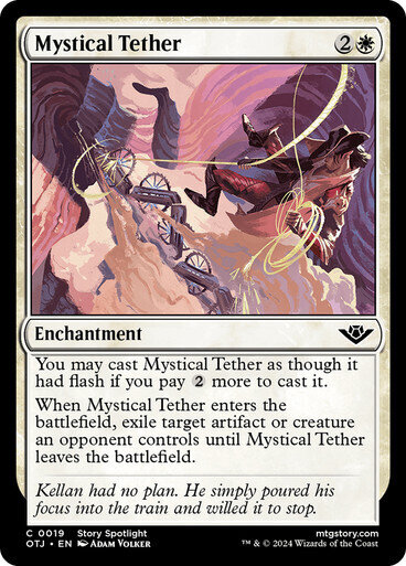 Magic the Gathering Mystical Tether Outlaws of Thunder Junction