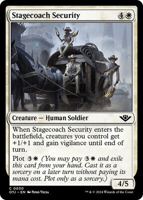Magic the Gathering Stagecoach Security Outlaws of Thunder Junction