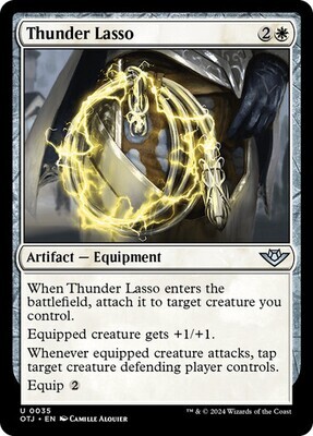 Magic the Gathering Thunder Lasso Outlaws of Thunder Junction