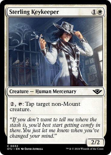 Magic the Gathering Sterling Keykeeper Outlaws of Thunder Junction