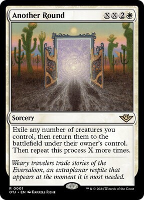Magic the Gathering Another Round Outlaws of Thunder Junction