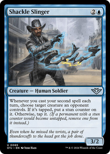 Magic the Gathering Shackle Slinger Outlaws of Thunder Junction