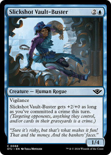 Magic the Gathering Slickshot Vault-Buster Outlaws of Thunder Junction