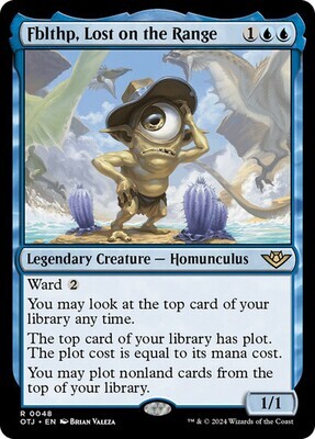 Magic the Gathering Fblthp, Lost on the Range Outlaws of Thunder Junction
